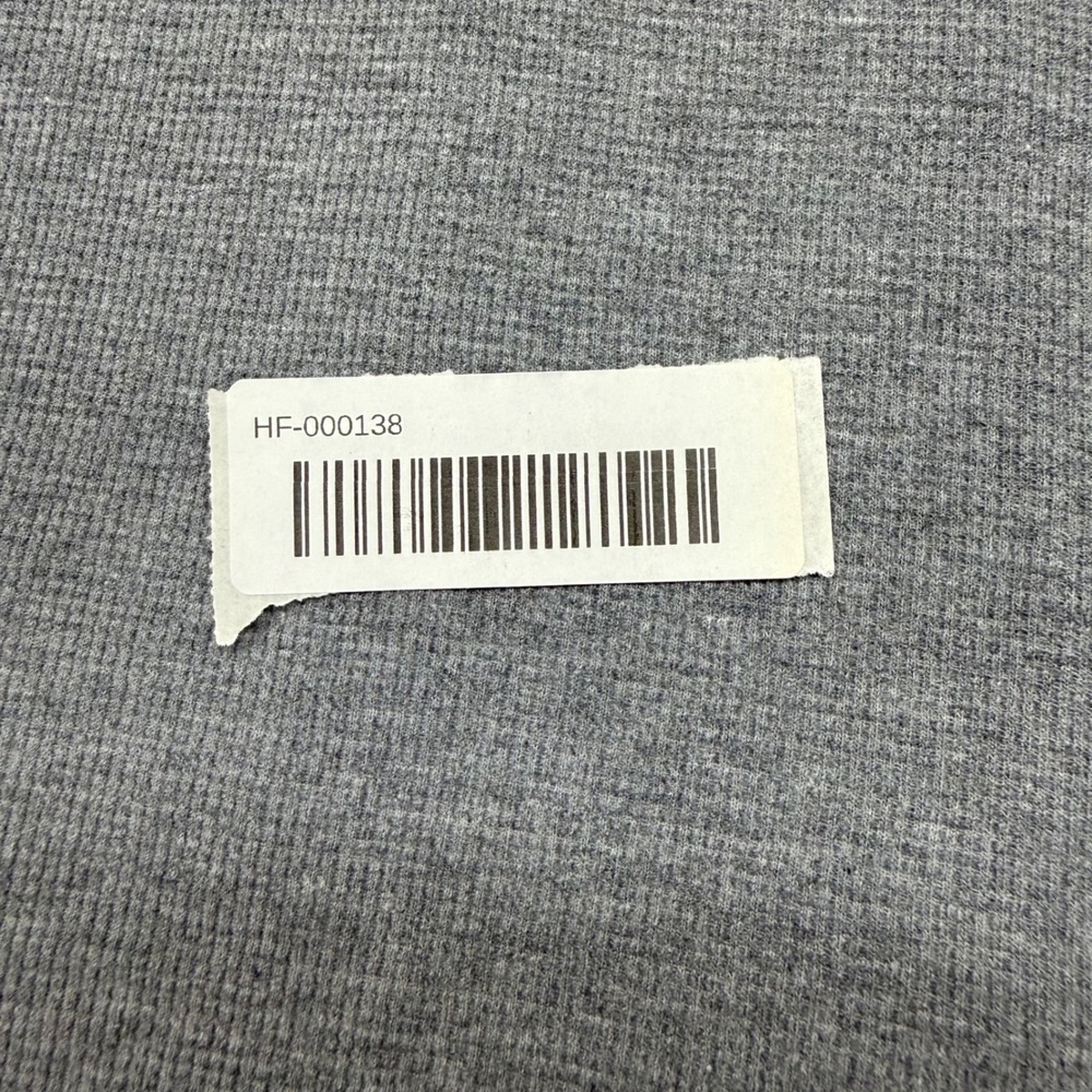 Old Navy Mens XXL Long Sleeve Dept of Athletics Graphic Waffle Tee Gray 1994 - Picture 9 of 9